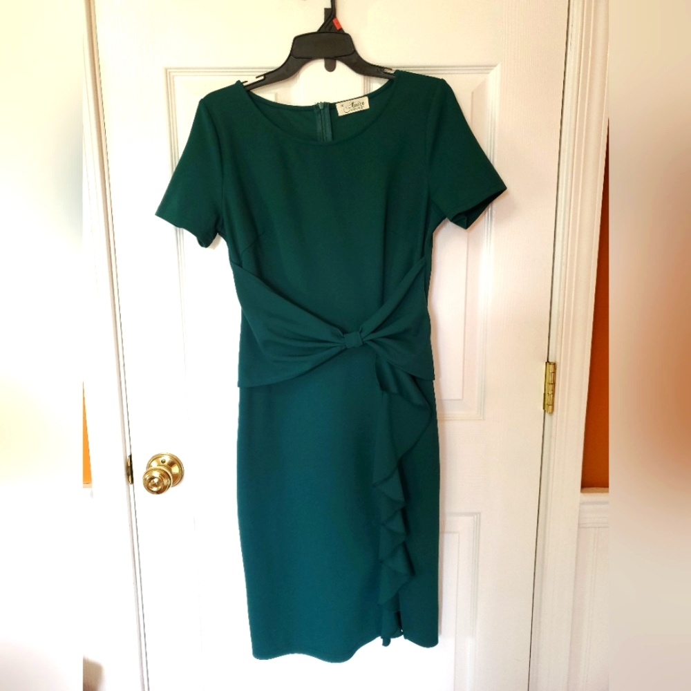 Green Business Casual Dress